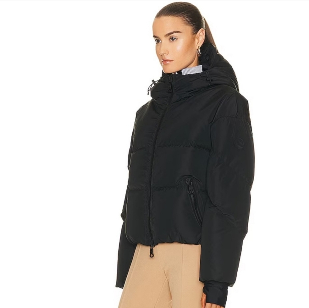 Cordova Meribel Hooded Down Puffer Ski Jacket Onyx Black - Picture 9 of 17